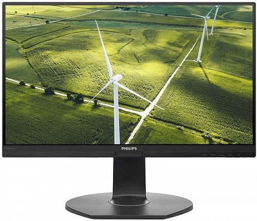 Монитор 23.8 PHILIPS 241B7QGJEB/00 Black с поворотом экрана (A++, IPS, 1920x1080, 5 ms, 178°/178°, 250 cd/m, 50M:1, +DVI, +HDMI 1.4, +DisplayPort 1.2, +4xUSB 3.0, +MM)