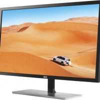 Монитор AOC Q3279VWFD8 32 AOC Q3279VWFD8 Black-Silver (IPS, LED, 2560x1440, 5 ms, 178°/178°, 250 cd/m, 20M:1, +DVI, +HDMI 1.4, +DisplayPort 1.2)