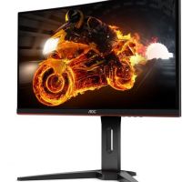 Монитор AOC Gaming C24G1 23.6, черный/красный (C24G1)