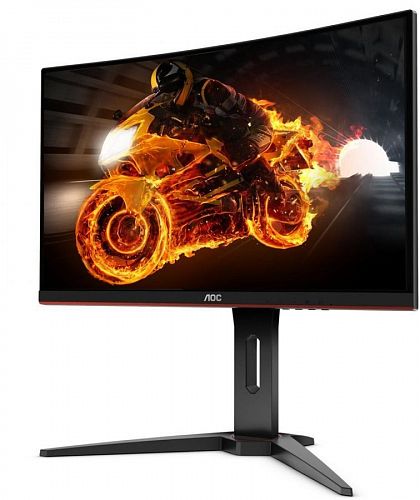 Монитор AOC Gaming C24G1 23.6, черный/красный (C24G1)