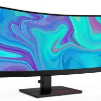 Монитор Lenovo 61F3GAT1EU 34 ThinkVision T34w-20 Curved 21:9 VA 3440x1440 4ms 3000:1 350 178/178 //HDMI 2.0/DP 1.2/USB-C/Tilt, lift
