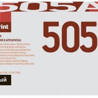 Лазерный картридж EasyPrint CE505A/CF280A/719 для принтеров HP LaserJet 2035n, 2055dn, P2035, LBP6300dn, MF5980dw, черный, 2700 страниц