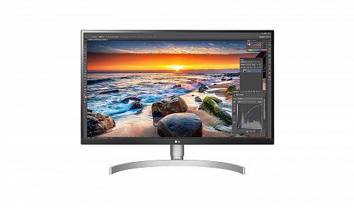 Монитор 27 LG 27UL850-W White (IPS, LED, Wide, 3840x2160, 5ms, 178°/178°, 350 cd/m, 100,000,000:1, +DP, +2xНDMI, +MM, +3xUSB, +Pivot)