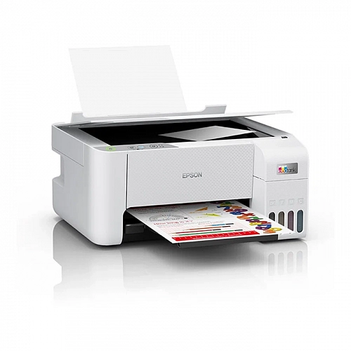 МФУ EPSON L3216, формат А4, цветной, струйный, белый (C11CJ68502)