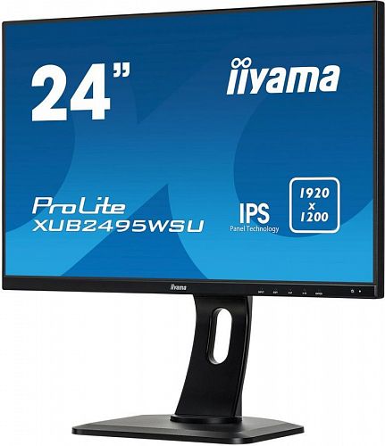 Монитор ЖК IIYAMA ProLite XUB2495WSU-B1 24.1, черный