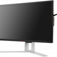 Монитор AOC AG241QG 23.8 AOC AGON AG241QG Black-Red с поворотом экрана (LED, 2560x1440, 165Hz, 1 ms, 170°/160°, 350 cd/m, 50M:1, +HDMI, +DisplayPort, +4xUSB, +MM)