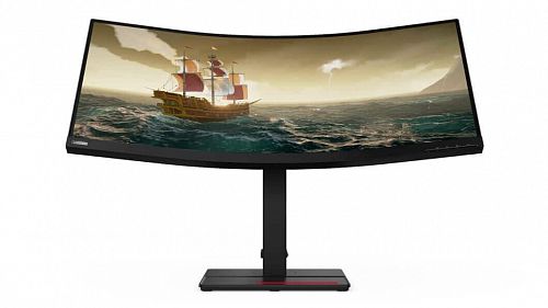 Монитор Lenovo 61F3GAT1EU 34 ThinkVision T34w-20 Curved 21:9 VA 3440x1440 4ms 3000:1 350 178/178 //HDMI 2.0/DP 1.2/USB-C/Tilt, lift
