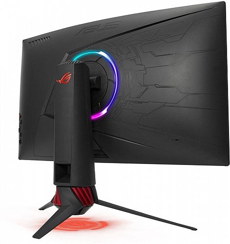 Монитор ASUS 90LM03S0-B01170 31.5 ASUS ROG Strix XG32VQ Black Сurved (VA, LED, Wide, 2560х1440, 144Hz, 4ms, 178°/178°, 300 cd/m, 3000:1, +DP, +НDMI, +USB, )