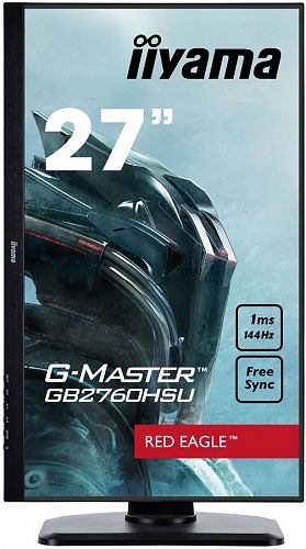 Монитор Iiyama 27 G-Master GB2760HSU-B1 черный TN+film LED 1ms 16:9 HDMI DisplayPort M/M Mat HAS Pi