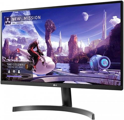 Монитор LG 27QN600-B 27, черный [27QN600-B]