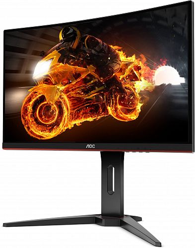 Монитор AOC C32G1 32 AOC C32G1 Black (VA, изогнутый, LED, 1920x1080, 144Hz, 1 ms, 178°/178°, 250 cd/m, 80M:1, +2xHDMI 1.4, +DisplayPort 1.2)