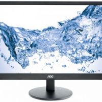 Монитор AOC E2470SWHE 23.6 AOC E2470SWHE Black (LED, 1920x1080, 5 ms, 170°/160°, 250 cd/m, 20M:1, +2xHDMI)