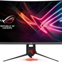 Монитор ASUS 90LM03S0-B01170 31.5 ASUS ROG Strix XG32VQ Black Сurved (VA, LED, Wide, 2560х1440, 144Hz, 4ms, 178°/178°, 300 cd/m, 3000:1, +DP, +НDMI, +USB, )