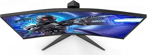 Монитор AOC C27G2ZE 27 C27G2ZE Black-Red (VA, изогнутый, 1920x1080, 240Hz, 0.5 ms, 178°/178°, 300 cd/m, 80M:1, +2xHDMI 2.0, +DisplayPort 1.2, FreeSync)