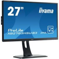 Монитор 27 Iiyama ProLite XB2783HSU-3 (1920*1080, 4 мс, 300 кд/м2, 80000000:1, 178°/178°) A-MVA, HDMI, DisplayPort, VGA, USB, SPK, HAS, Pivot (XB2783HSU-B3)