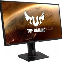 Монитор ASUS 90LM04Z0-B01370 27 ASUS TUF Gaming VG27BQ Black с поворотом экрана (LED, Wide, 2560х1440, 165Hz, 0.4 ms, 170°/160°, 350 cd/m, 100,000,000:1, +DP, +2хHDMI, +HDR-10, +MM)