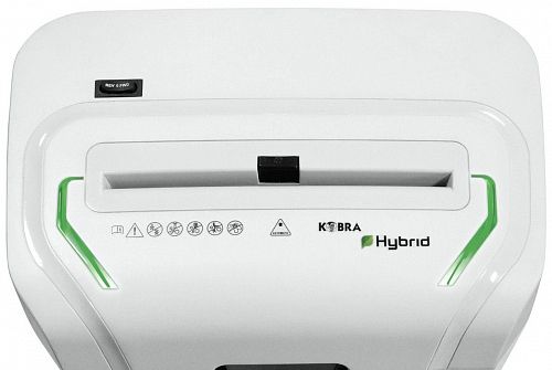Шредер Kobra Hybrid E/S (секр.P-4)/фрагменты/8лист./30лтр./скрепки/скобы/пл.карты