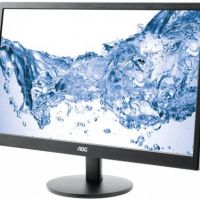 Монитор AOC E2470SWHE 23.6 AOC E2470SWHE Black (LED, 1920x1080, 5 ms, 170°/160°, 250 cd/m, 20M:1, +2xHDMI)