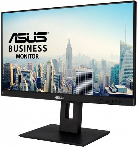 Монитор ASUS 90LM05M1-B02370 23,8 BE24EQSB black (IPS LED, 1920x1080, 5ms, 300cd/m2, 178°/178°, 100M:1, D-Sub, HDMI, DP, USB, колонки, 60Hz, Tilt, Swivel, Pivot, HAS, VESA, Black, MiniPC kit (option)