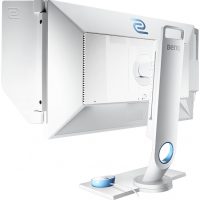 Монитор BenQ 9H.LG9LB.QRE 25 ZOWIE by BenQ XL2546 White-Blue с поворотом экрана (1920x1080, 240Hz, 1 ms, 170°/160°, 320 cd/m, 12M:1, +DVI, +HDMI 2.0, +HDMI 1.4, +DisplayPort 1.2, +4xUSB)