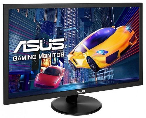 Монитор ASUS 90LM01K0-B06170 21.5 ASUS VP228QG Black (LED, Wide, 1920x1080, 1ms, 170°/160°, 250 cd/m, 100,000,000:1, +DP, +НDMI, +MM, )