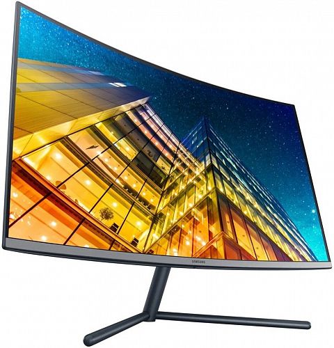 Монитор SAMSUNG 31,5 U32R590CWI Black Сurved (LED, Wide, 3840x2160, 4ms, 178°/178°, 250 cd/m, 2500:1 +DP, +НDMI, +USB, )