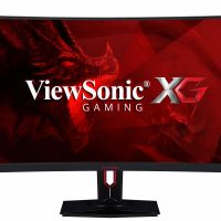 Монитор XG3240C Viewsonic 32 XG3240C VA LED изогнутый, 2560x1440, 4ms, 300cd/m2, 178°/178°, 120Mln:1, 144Hz, HDMI*2, DP, USB-Hub, колонки, Tilt, Swivel, рег.по высоте, Headphone Out, VESA, Black-Re