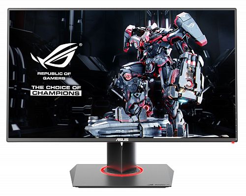 Монитор ASUS 90LM00U5-B02370 27 ASUS ROG Swift PG278QE Black (LED, Wide, 2560х1440, 144Hz, 1ms, 170°/160°, 350 cd/m, 100,000,000:1, +DP, +USB, )