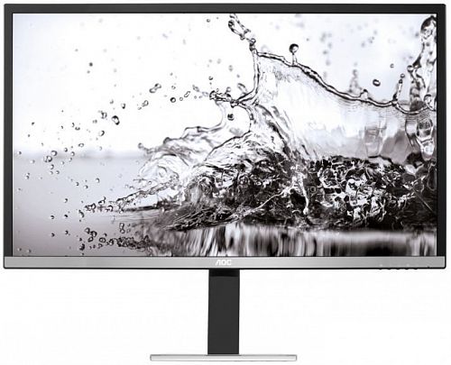 Монитор AOC U3277PWQU 32 AOC U3277PWQU Black-Silver с поворотом экрана (4K, MVA, LED, 3840x2160, 4 ms, 178°/178°, 350 cd/m, 80M:1, +DVI, +HDMI, +MHL, +DisplayPort, +MM, +4xUSB)
