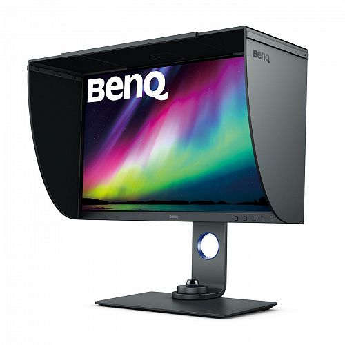 Монитор BenQ 9H.LHTLB.QBE 27 BenQ SW270C Gray с поворотом экрана (IPS, 2560x1440, 5 ms, 178°/178°, 300 cd/m, 20M:1, +2xHDMI 2.0, +DisplayPort 1.4, +3xUSB 3.1, +miniUSB, +USB-Type C, +Card Reader (SD/