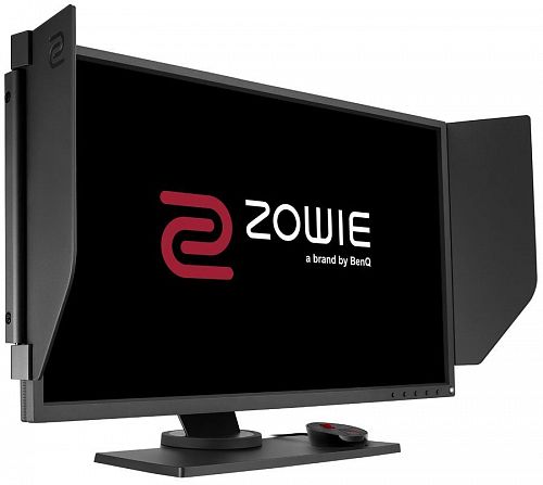 Монитор BenQ 9H.LFNLB.QBE 25 ZOWIE by BenQ XL2540 Gray с поворотом экрана (LED, 1920x1080, 240Hz, 1 ms, 170°/160°, 400 cd/m, 12M:1, +DVI, +2xHDMI, +DisplayPort)