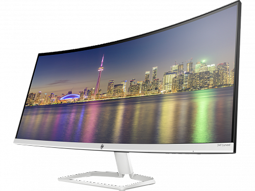 Монитор HP 34f 34,3440 x 1440,60 Гц,IPS,5 мс,1000:1,300 кд/м2,178°/178°,2 HDMI 2.0,3 USB 3.0,(6JM50AA)