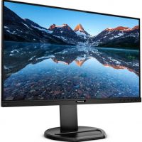 Монитор Philips 243B9/00 23,8 243B9/00 Black с поворотом экрана (IPS, 1920x1080, 75Hz, 4 ms, 178°/178°, 250 cd/m, 50M:1, +HDMI 1.4, +DisplayPort 1.2, +5xUSB 3.2, +USB-Type C 3.2, +MM)