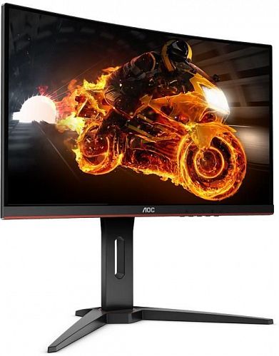 Монитор AOC Gaming C24G1 23.6, черный/красный (C24G1)