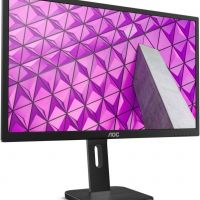 Монитор AOC 27P1 27 AOC 27P1 Black с поворотом экрана (IPS, LED, 1920x1080, 5 ms, 178°/178°, 250 cd/m, 50M:1, +DVI, +HDMI 1.4, +DisplayPort 1.2, +4xUSB 3.0, +MM)