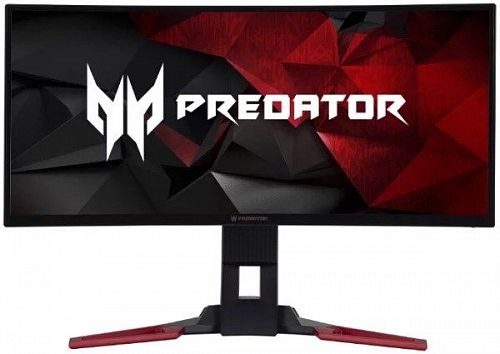 Монитор Acer UM.CZ1EE.001 29.5 Predator Z301Cbmiphzx Black (Curved, VA, LED, Wide, 2560х1440, 4ms, 178°/178°, 300 cd/m, 100`000`000:1, +DP, +HDMI,  +MM, +USB, )