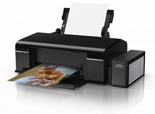 Принтер EPSON L805, с СНПЧ (C11CE86403)