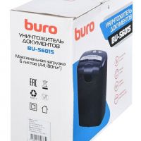 Уничтожитель бумаг BURO Home BU-S601S,  P-1,  6 мм [os601s]