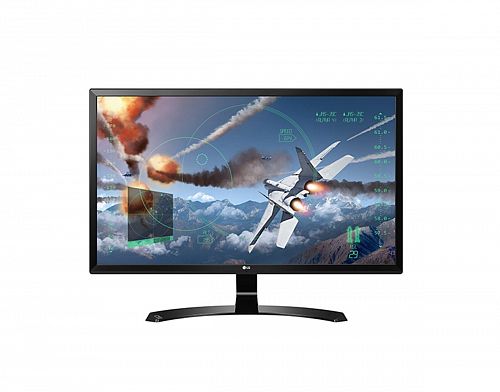 Монитор 23.8 LG 24UD58-B Black (IPS, LED, LCD, Wide, 3840x2160, 4 ms GTG, 178°/178°, 250 cd/m, 100`000`000:1, +2xHDMI,+ DP)