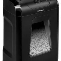 FELLOWES FS-71201 Уничтожитель бумаг FELLOWES PowerShred 12C,  уровень 4,  P-4,  4х40 мм [fs-71201]