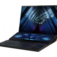 Ноутбук Asus ROG Zephyrus GX650PY-NM085W Ryzen 9 7945HX 32Gb SSD2Tb NVIDIA GeForce RTX4090 16Gb 16 IPS WQXGA (2560x1600) Windows 11 Home black WiFi BT (90NR0BI1-M004X0)