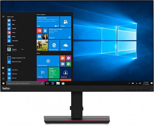 Монитор Lenovo 61ECGAT2EU 27 ThinkVision T27h-20 черный IPS,2560x1440,4 ms,178°/178°,350 cd/m,1000:1,+HDM, +DP, +USB 3.0 x 4, +USB Type C) (61ECGAT2EU)