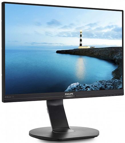 Монитор ЖК PHILIPS 240B7QPTEB (00/01) 24, черный