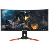Монитор Acer UM.CZ1EE.P01 35 Acer Predator Z35P Black/Red (VA, LED, Wide, 3440x1440, 4ms, 178°/178°, 300 cd/m, 100,000,000:1, +DP, +НDMI, +MM, +USB, )