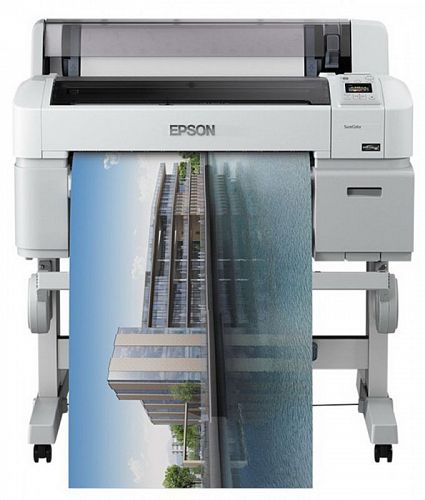 Плоттер EPSON SureColor SC-T3200 PS (C11CD66301EB) со стендом