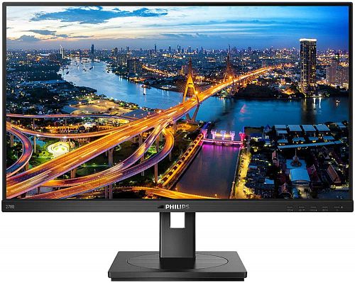 Монитор Philips 278B1/00 27 278B1/00 Black с поворотом экрана (4K, IPS, 3840x2160, 4 ms, 178°/178°, 350 cd/m, 50M:1, +2xHDMI 2.0, +DisplayPort 1.2, +5xUSB(4xUSB 3.2)