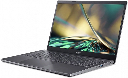 Ноутбук Acer Aspire 5 A515-57G-52BW NX.K9LER.004 / 15.6 IPS (LED) QHD / Core i5 1235U / 8ГБ / SSD 512 ГБ / NVIDIA GeForce® MX550 / 50 Вт*ч / Без ОС / Серый