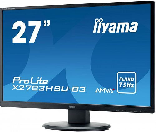 Монитор ЖК IIYAMA ProLite X2783HSU-B3 27, черный