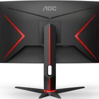 Монитор AOC C27G2ZU 27 C27G2ZU Black-Red (VA, изогнутый, 1920x1080, 240Hz, 0.5 ms, 178°/178°, 300 cd/m, 80M:1, +2xHDMI 2.0, +DisplayPort 1.2, +4xUSB 3.2, +MM, +регулировка по высоте, FreeSync)