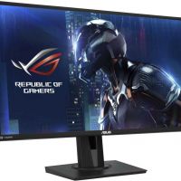 Монитор ASUS 90lm0230-b02370 27 ASUS Gaming ROG Swift PG279QE Black (IPS, LED, Wide, 2560x1440, 144Hz, 4ms, 178°/178°, 350 cd/m, 1000:1, +DP, +НDMI, +MM, +3хUSB, )